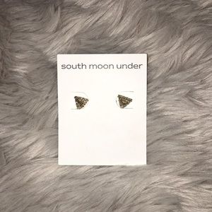 Pyramid Stud Earrings